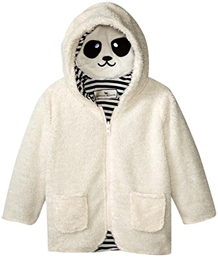 Widgeon Baby Animal Reversible Jacket, Mbp/White Panda, 5