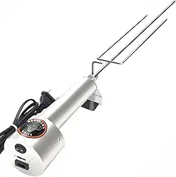 Espeto Giratório Elétrico Master Bivolt BROTHER´S GRILL (Tridente 68 cm, Cabo de Alumínio)