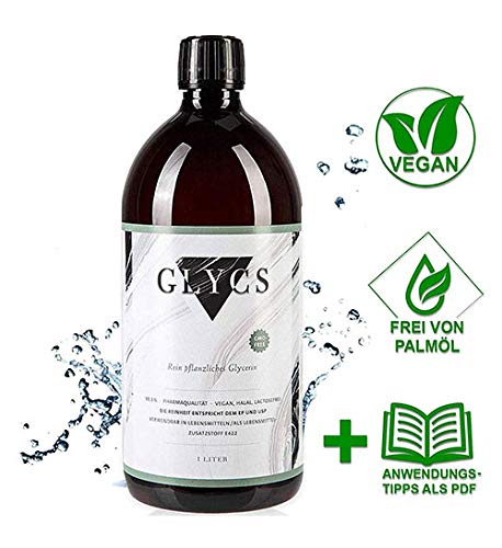 GLYCS Pflanzliches Glycerin flüssig in Pharmaqualität – 1000ml – rein pflanzlich, vegan & natürlich – VG Base zB. für… – Bild 3