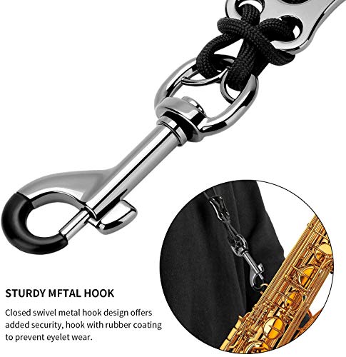 BestSounds-Premium-Saxophone-Strap-Genuine-Leather-Sax-Neck-Strap-with-Soft-Thick-Pad-for-Soprano-Tenor-Alto-Sax-and-Clarinets-Oboes-Black