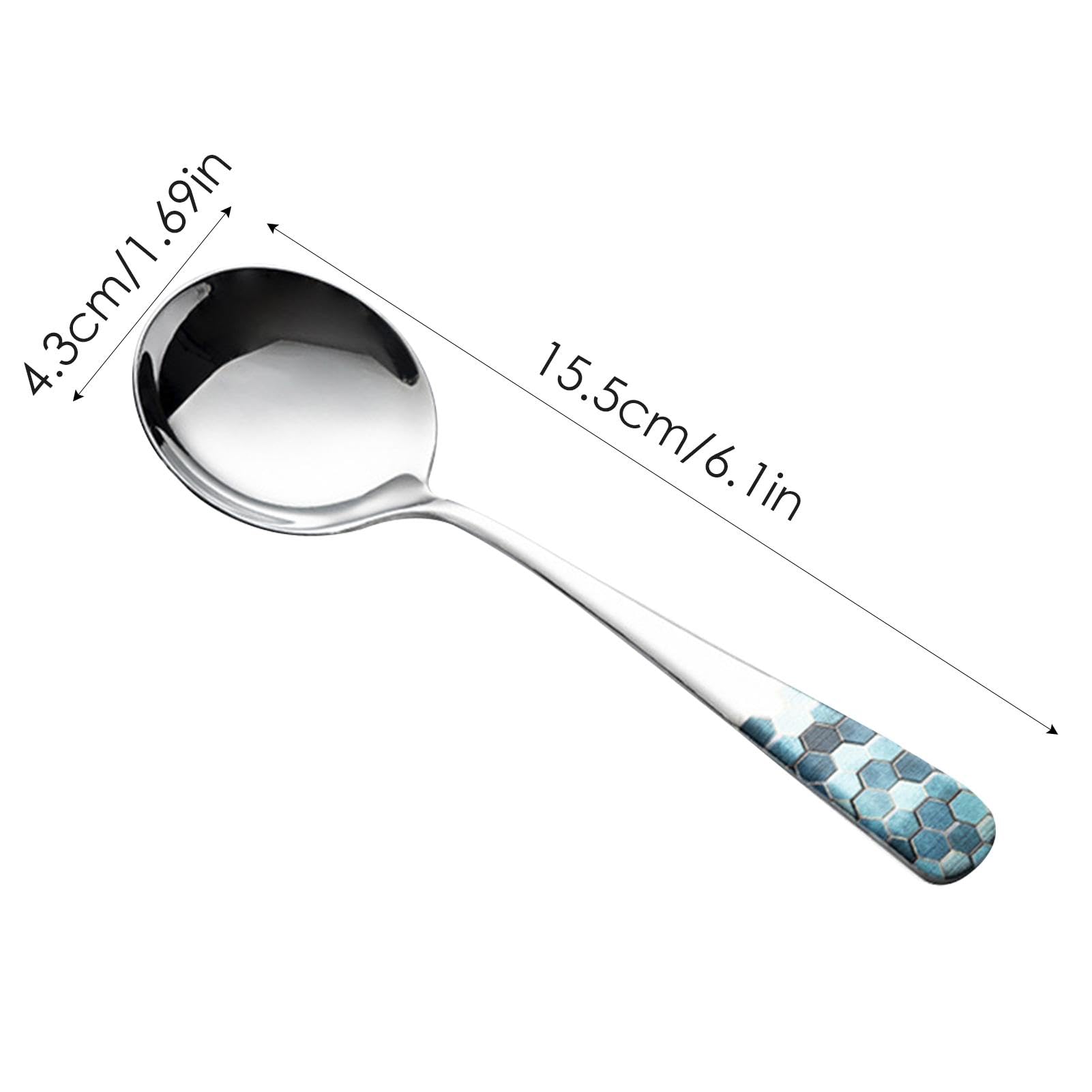 Roestvrijstalen Lepel Set voor Moleculaire Keuken - O3-in-1 Lepel Combo met Efficiënte