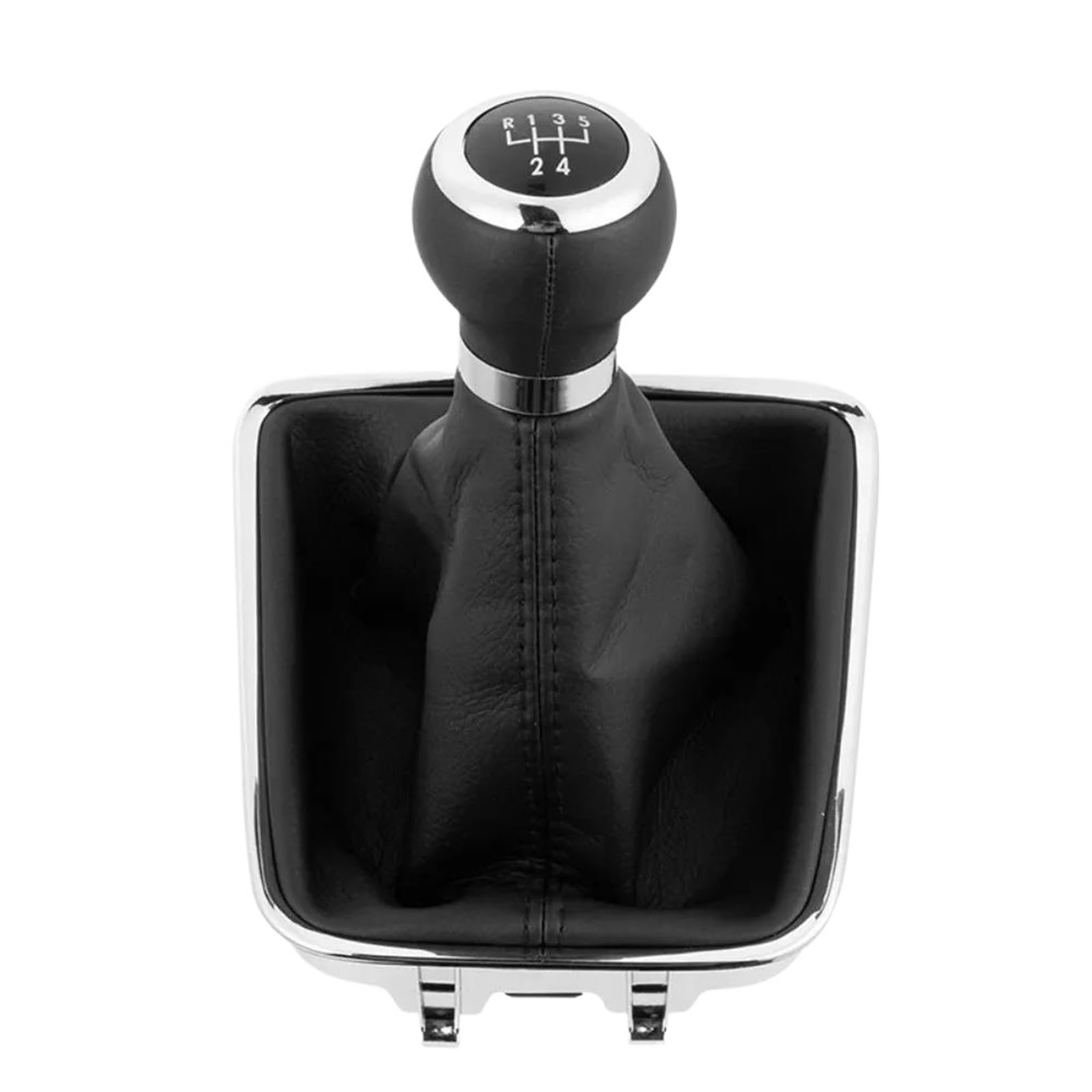 UIEOWHN Car Manual Gear Shift Knob for Tiguan 2007 2008 2009 2010 2011 Shift Gear Knob Cover(5 Speed Suit)