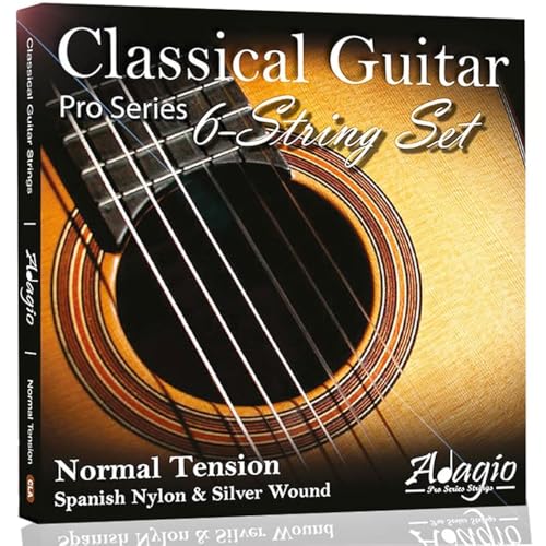 Adagio Pro CLASSICAL Guitar Strings - Normal Tension Nylon - Full Pack/Set