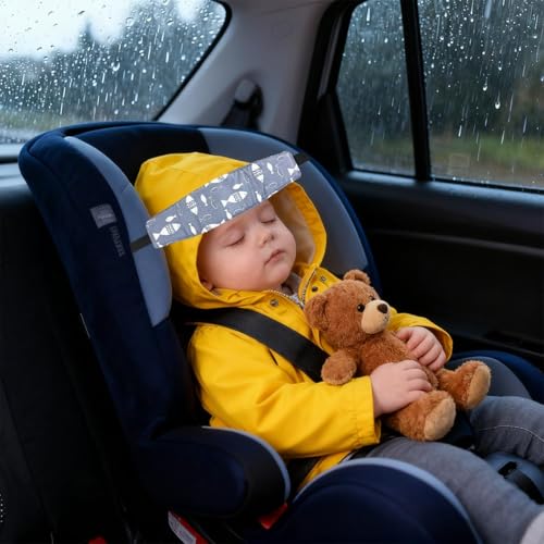Soporte para cabeza de asiento auto bebé 4 piezas miniatura 2