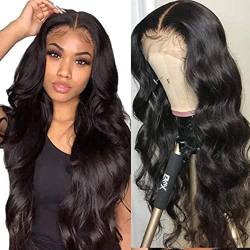 Lace Front Wigs Human Hair Body Wave 13x4 Pre Plucked Natural Hairline with Baby Hair Glueless Wigs Body Wave Lace Front