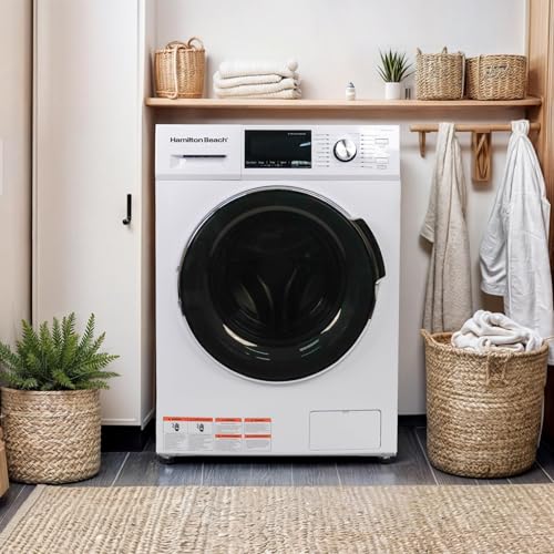 HAMILTON BEACH Washer and Dryer Combo 2.7 cu ft - White - Image 3
