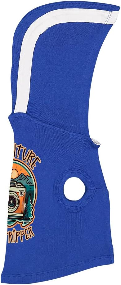 Adventure Road Tripper Dog Shirt with Hoodie - Camera Dog Hoodie - Sunset Dog Clothing - Black White, 2XL