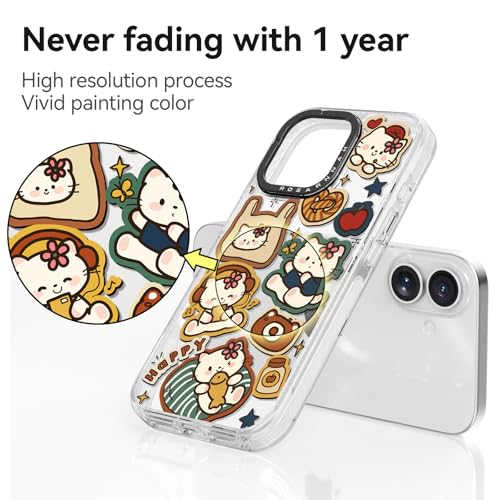 Coque iPhone Rosarnnah chat paillettes transparente et antichoc