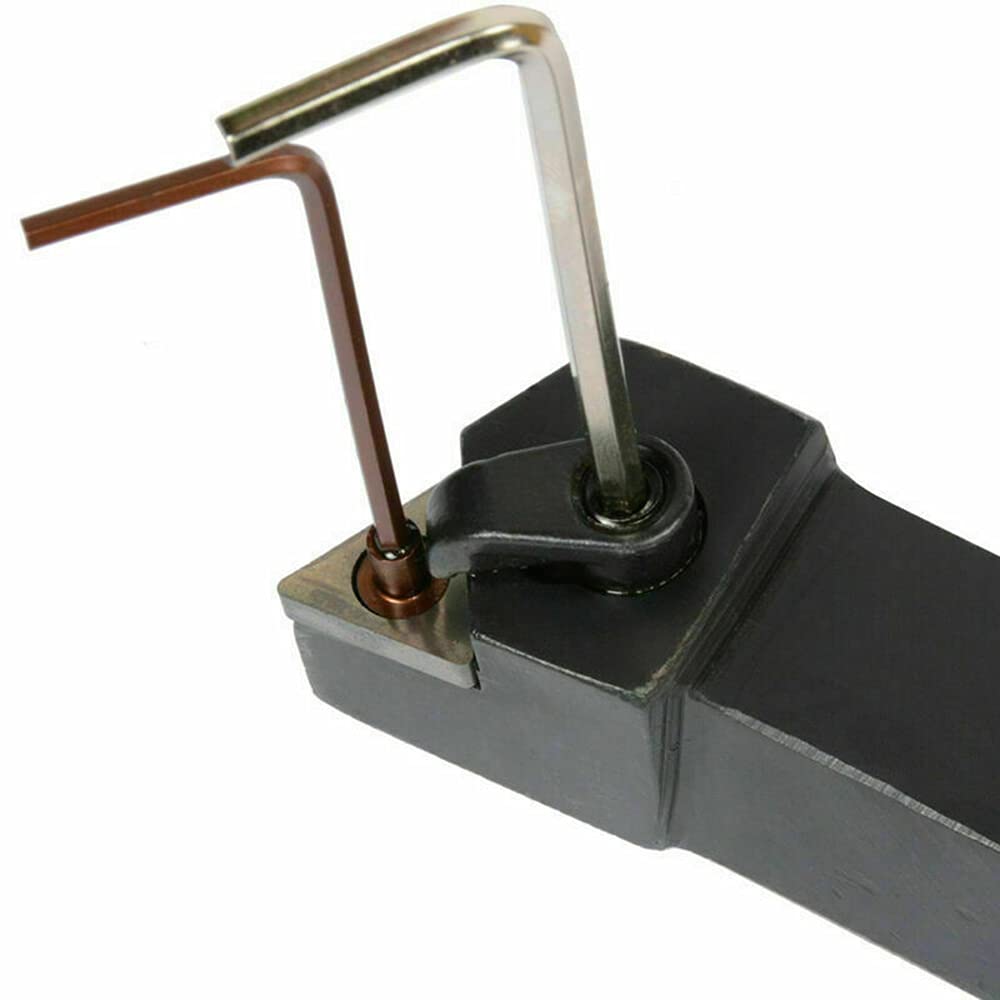 MCLNR2020K12 + MWLNR2020K08 + MTJNR2020K16 External Lathe Turning & Profiling Tool Holder 20mm × 125mm / 0.78" × 4.92" Lathe Turning Holder for CNMG43* WNMG43* TNMG33*