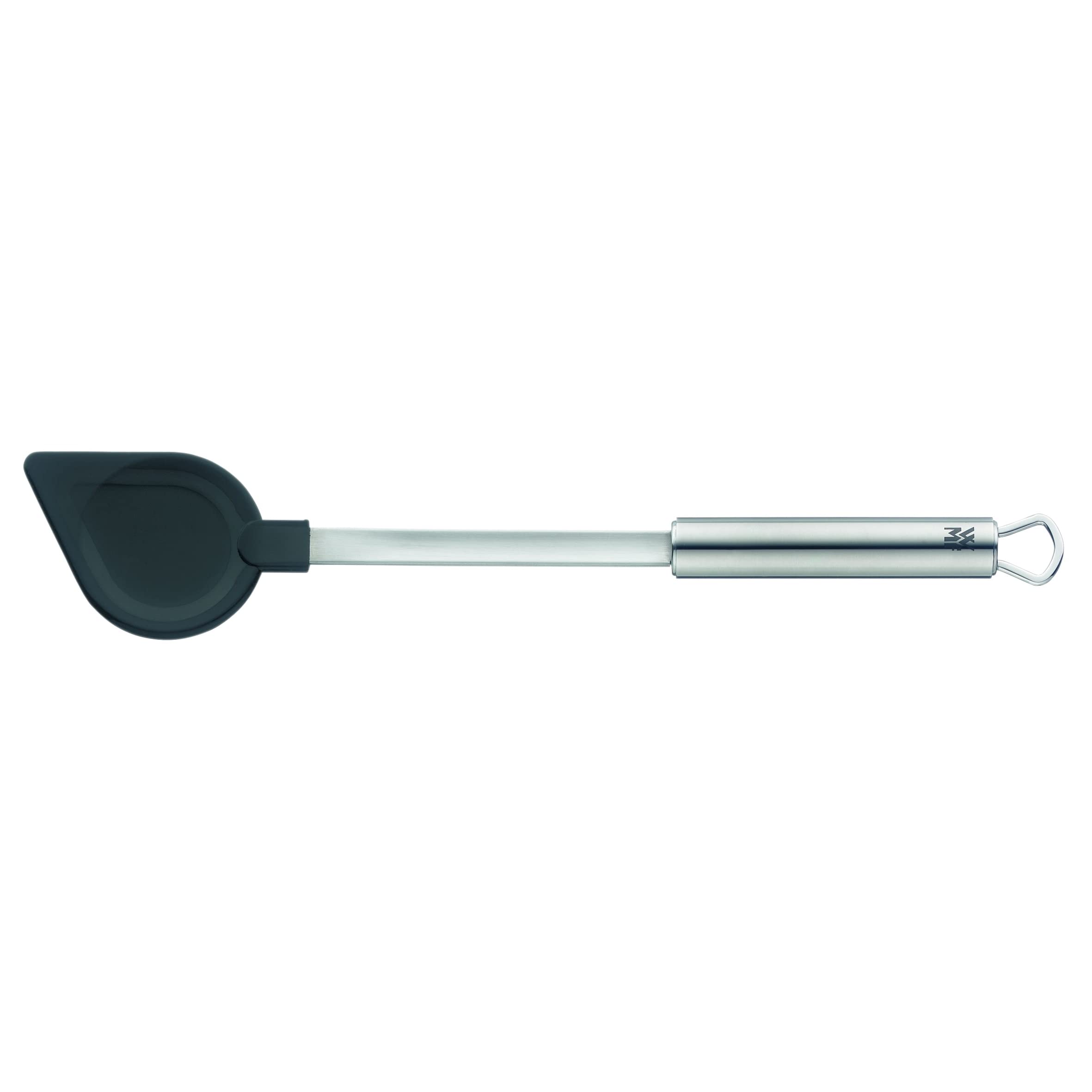 WMF BBQ Servierzange 32,5 cm, Cromargan Edelstahl, Kunststoffkopf & Profi Plus Kochlöffel 32 cm, Cromargan Edelstahl teilmattiert, Silikon spülmaschinengeeignet, hitzebeständig bis 200°C
