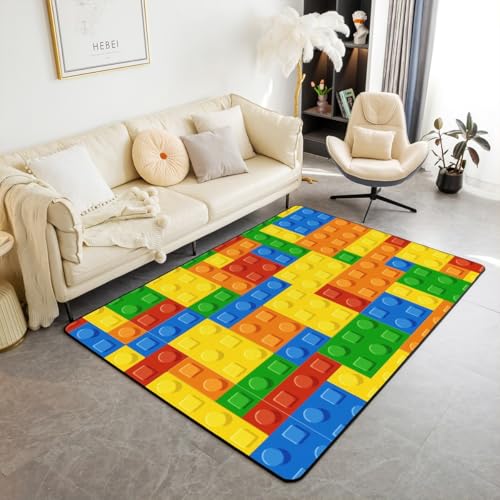 Tapete decorativo geométrico 150x200 cm polyester