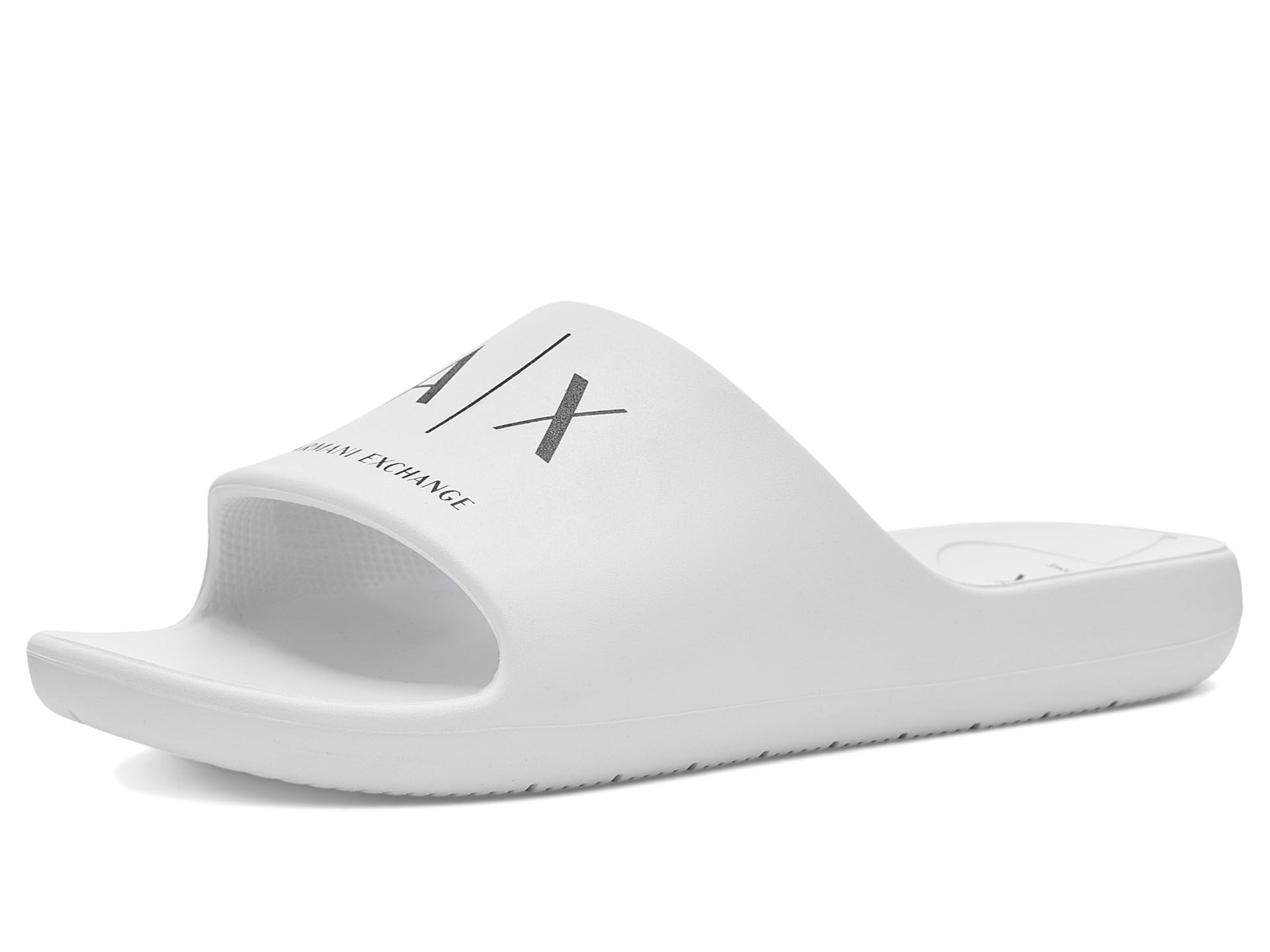 Sandalia deslizante Armani Exchange para los días de playa y descanso 8