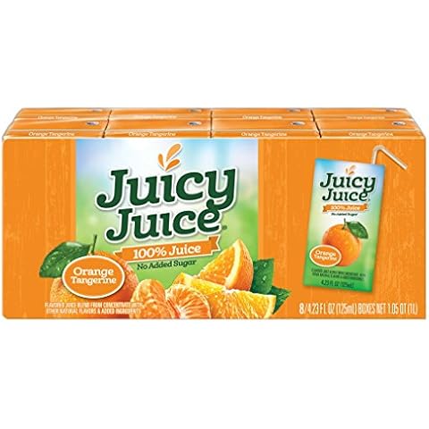 Juicy Juice Orange Tangerine Boxes Cover