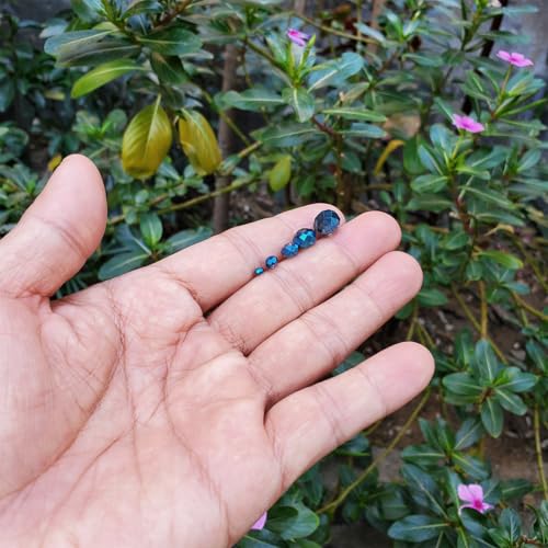 Image of Clear Blue Rondelle Glass Beads for Jewelry Making, Faceted Briolette Crytal Spacer Beads for Bracelet Necklace Earring (2mm 4mm 6mm 8mm 10mm Mixed Sizes, 1000pcs)