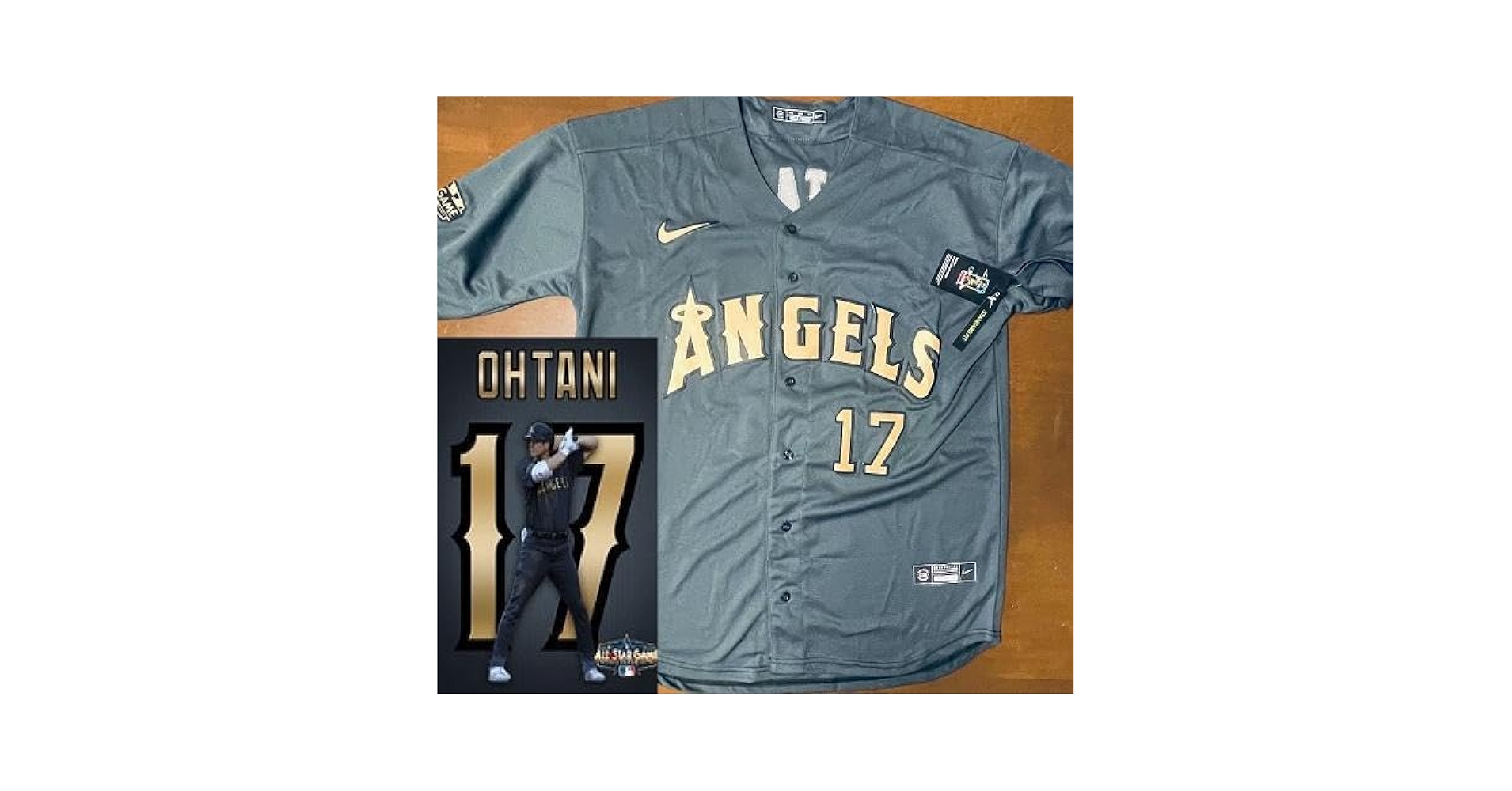 Amazon.co.jp: 50%off 大谷翔平ユニフォーム XL2022オールスター