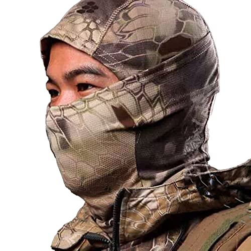 Pasamontañas ligero para hombre, pasamontañas multifunción a prueba de viento, para ciclismo, pesca de esquí 3 Cover