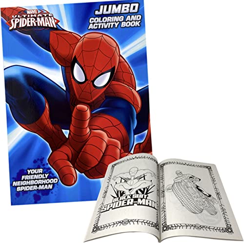 Marvel Comics 43221-1715 Spider-Man Coloring & Activity Book Set 2 Books thumb #4