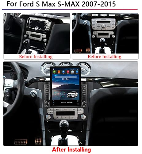Autoradio double din pour voyager en Ford S Max connecté 4G