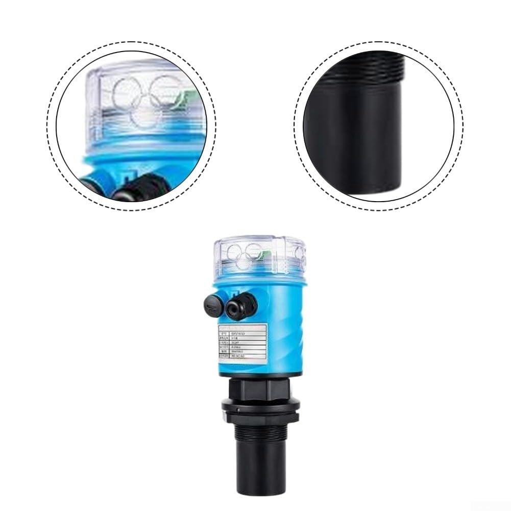 Sensor de nivel para medición de nivel de agua 4-20mA salida DC24V alimentado compatible con sistemas SCADA y PLC para monitoreo de depósitos (0-3 metros)