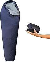 Vista 1 de Litume Saco de dormir ultra compacto de plumón para 3 estaciones, saco de dormir de 700 rellenos para 3 estaciones, ultra ligero, compacto