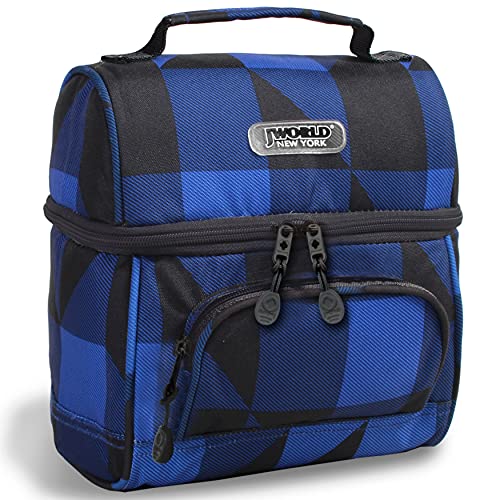 Image of J World New York Corey Lunch Bag, Block Navy, One Size