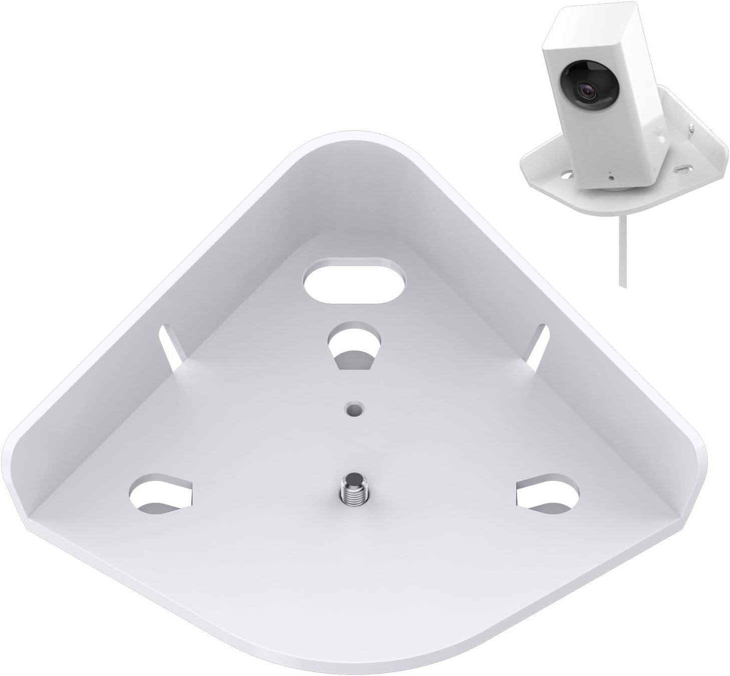 Wyze Cam Pan Wall Mount Holder, Corner Camera Shelf Security Mount for Wyze Cam Pan