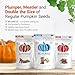 SuperSeedz Dry Roasted Pumpkin Seeds - Cinnamon & Sugar Pepitas, Vegan, Whole 30, Paleo, Healthy Snacks, 8g Plant Based Protein, Produced In USA, Dairy Free, Nut Free, Gluten Free Snack (5oz, 2-pack)