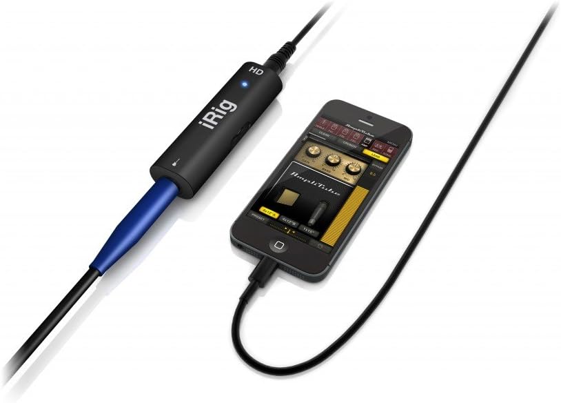 IK Multimedia iRig HD studio-quality guitar interface for iOS and Mac