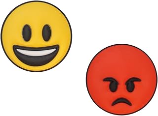 Racket Expressions Oversized 2-Sided Angry & Happy Tennis Racket Dampener 2-Pack