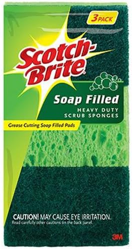 Scotch-Brite Rescue No Rust Soap Mini Pads 300, 3Count