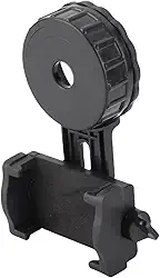 Suporte universal para adaptador de celular, adaptador de câmera de celular compatível com telescópio de microscópio monocular binocular, para tirar fotos, vídeos, leve