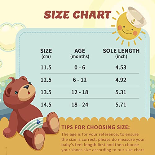 Hongteya Infant Baby Girls Mary Jane Flats Non Slip For Toddler First Walkers Soft Sole Pu Leather Crib Shoes Sneaker Wedding Party Christmas Princess Dress Shoes Baby Moccasins Girls thumb #5