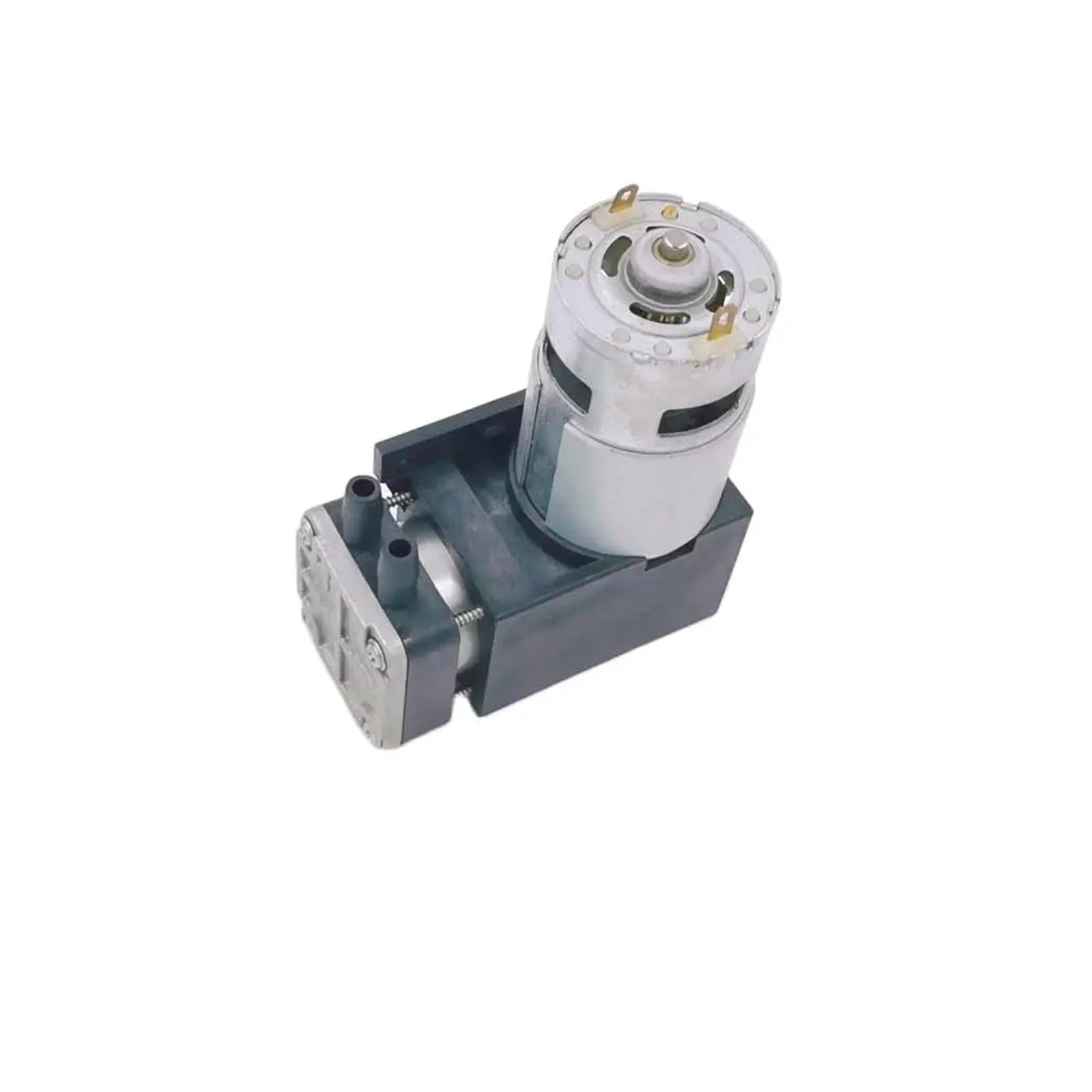 -90 Kpa Vakuum 25 l/min Durchfluss 500 Kpa Druck DC elektrischer Kolben Mini ölfrei 12 V, 24 V Mini-Kompressor(24V)