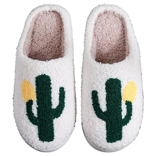 Image of Halloween Christmas Slippers Holiday Slipper House Shoes Home Slipper for Women Fuzzy Outdoor Indoor Bedroom Slippers