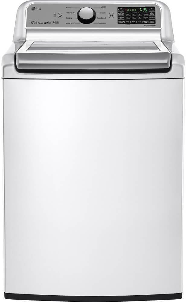 LG WT7200CW 5.0 Cu. Ft. High Efficiency Top Load White Washer