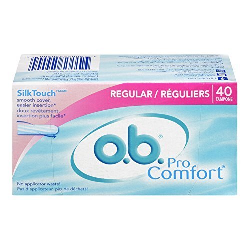 o.b. Pro Comfort Tampons, Regular, 3 Count