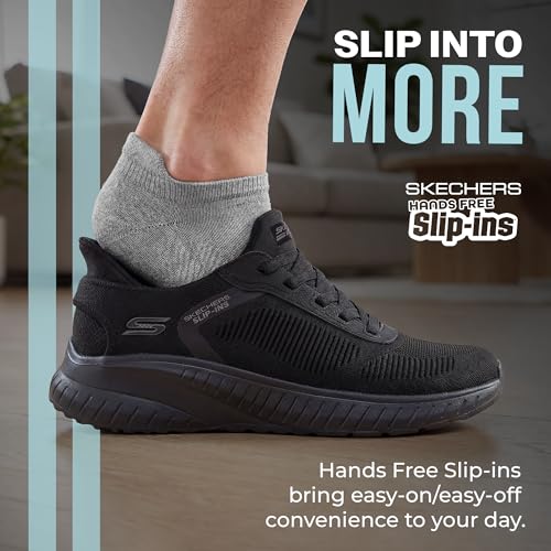 Image of Skechers Men's Hands Free Slip-ins BOBS Sport Squad Chaos - Solid Step Shoe