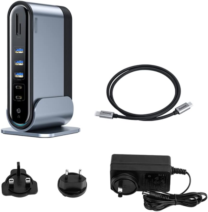 Power adapter docking Station Laptop Multifunctional Converter Splitter accessories