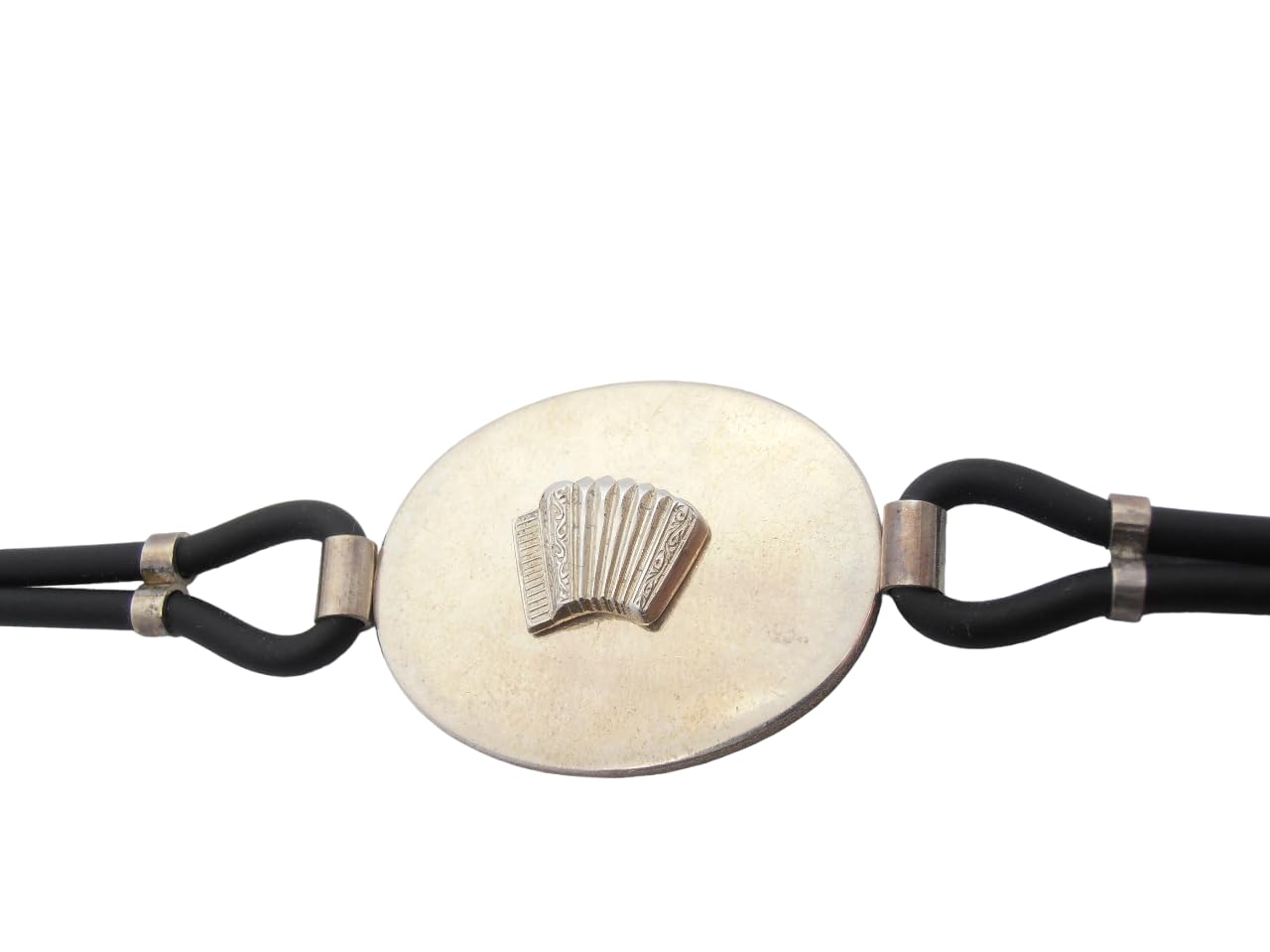Fisarmonica : Braccialetto in Argento 925 con Strumento Musicale - Bracciale Musicista - Musica