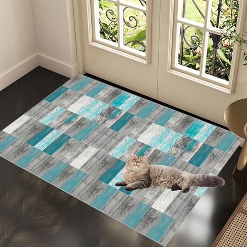 Alfombra larga para pasillo y cocina transitable de 90 x 350 cm lavable 4