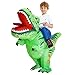MT MENGTONG Halloween Costume Inflatable Dinosaur Costume Kids Riding T Rex Blow up Funny Party for Boys/Girls（2-3Y）
