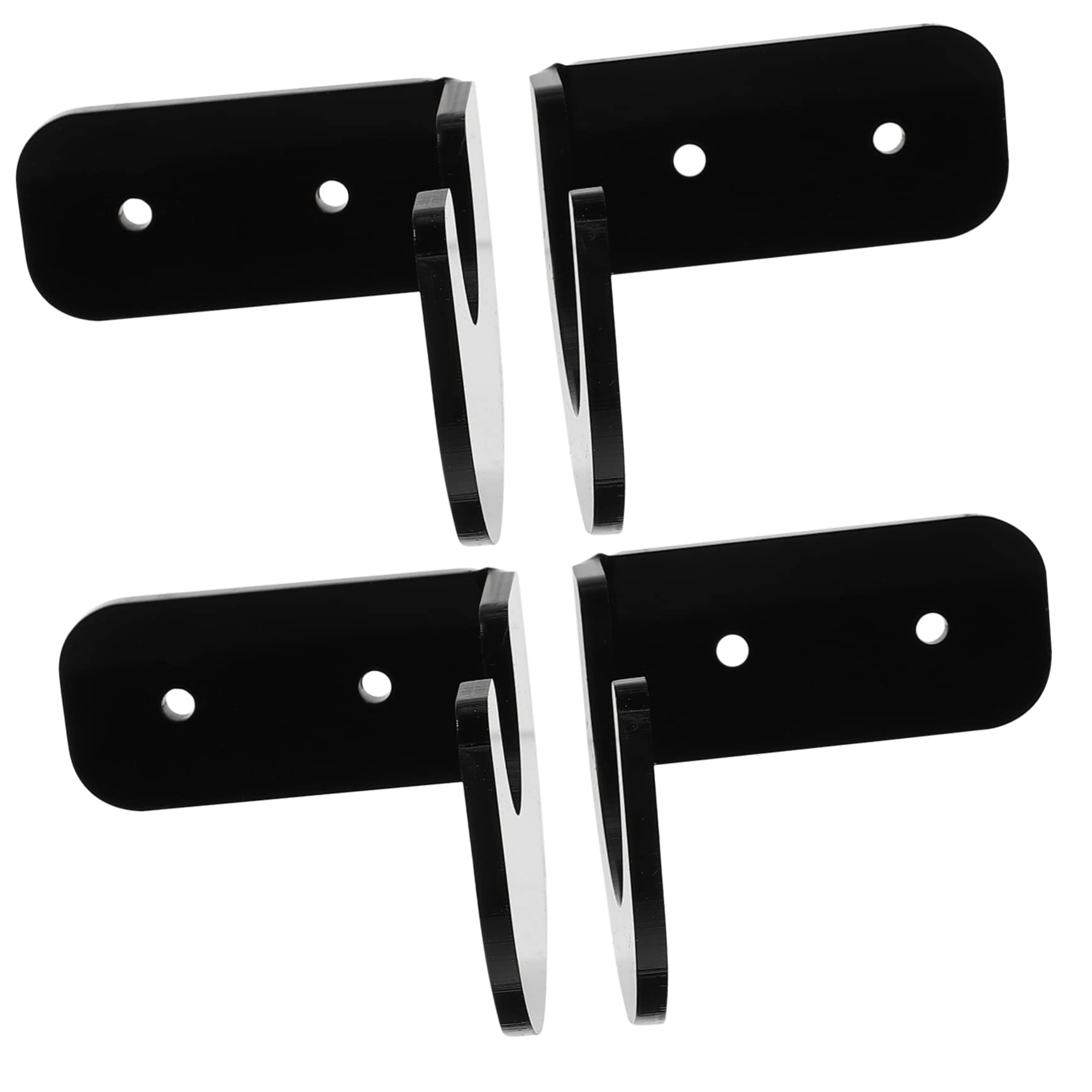 balacoo Crylic Bat Stand Bat Holder Softball Bat Rack for Display Wall-mounted Bat Stands