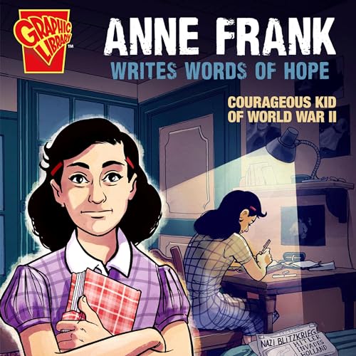 Anne Frank Writes Words of Hope by Debbie Vilardi, Christian Papazoglakis - illustrator episode artwork