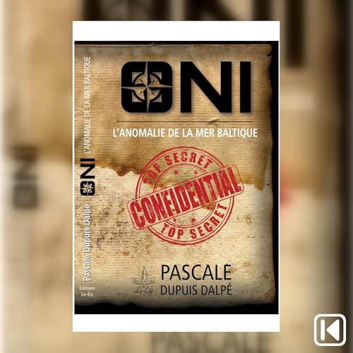 Diseño de la portada del título ONI L'anomalie de la mer Baltique