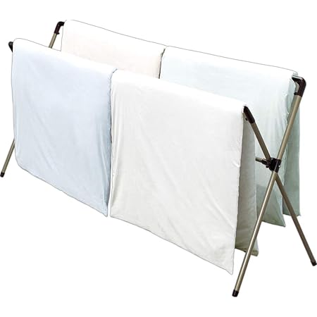 Amazon Co Jp アイリスオーヤマ 物干し 布団干し 4枚干し アルミ 幅約146 240 奥行約 高さ約118 Afx240r ホーム キッチン