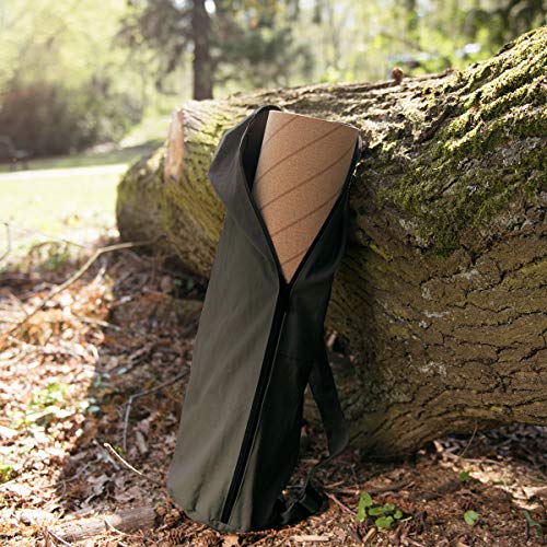 Navaris-XXL-Yoga-Mat-Bag-Cotton-Yoga-Bag-with-Zipper-Pocket-and-Closure-283-x-114-inches-72-x-29cm-Extra-Large-Tote-Bag