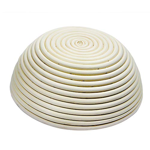 Abeauty 2Pcs 7" Banneton Proofing Basket Round Bread Brotform With Liner Eco-Friendly Natural Rattan For Professional & Home Bakers #TOP1