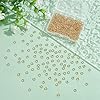 UNICRAFTALE 400Pcs Anneaux de Saut Plaqué Or 24 carats Acier Inoxydable Anneaux de Jonction Ouverts Anneaux Ronds 5mm Anneaux Porte Clés Anneaux pour la Fabrication de Bijoux et Boucles D'Oreilles #1