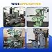Power Feed X-Axis for Milling Machine, 450 in-lbs Torque Power Feed Milling Machine, 0-200 RPM, 110V, Benchtop Mill Power Feed for Bridgeport and Some Knee Mills with 5/8