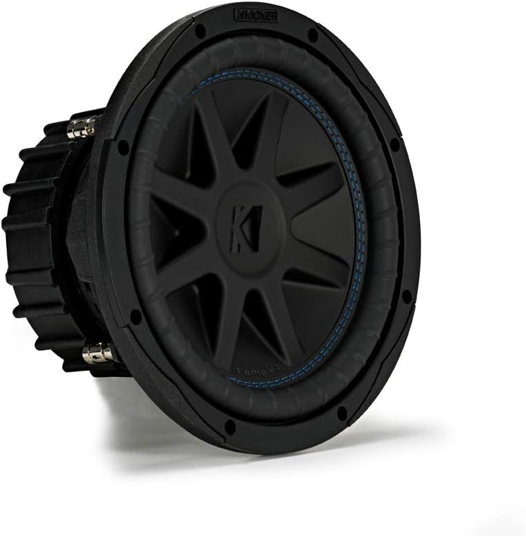 Kicker CVX102 COMPVX 10" Subwoofer Dual Voice Coil 2-Ohm 600W